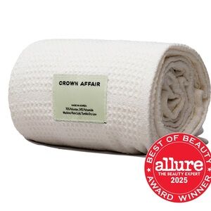 Crown Affair Cream Textured Hair Towel